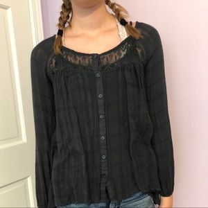 Aeropostale grey Top size xs